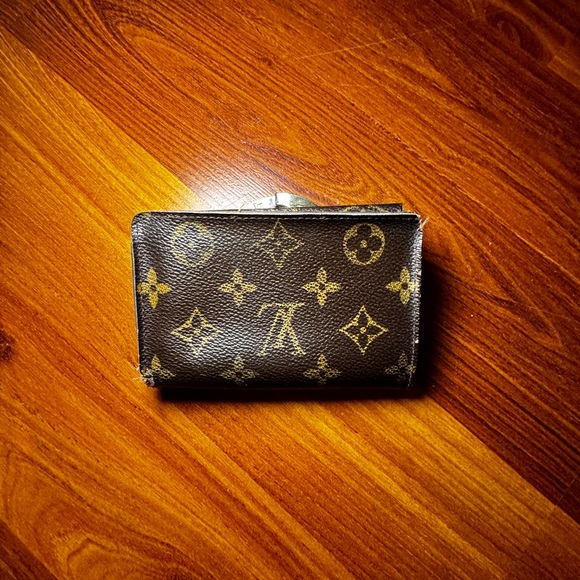 AUTHENTIC Louis Vuitton LV Monogram Coated Canvas French Purse Wallet - Picture 6 of 6